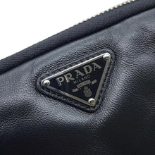Load image into Gallery viewer, PRADA Triangle Mini Pouch 2wayShoulder Black1NR015 Leather
