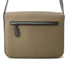 Load image into Gallery viewer, BURBERRY Flap messenger bag Brown Leather
