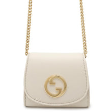 Load image into Gallery viewer, GUCCI Interlocking G Blondie Chain Wallet Ivory725219 Leather
