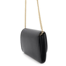 将图像加载到图库查看器中，GUCCI Blondie Chain Wallet Black725219 Leather
