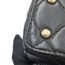 Load image into Gallery viewer, CHANEL Matelasse Vanity ChainShoulder Bag Black Lambskin
