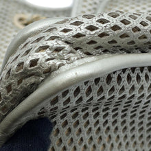 将图像加载到图库查看器中，CHANEL French Riviera Perforated ChainShoulder Bag Silver Leather
