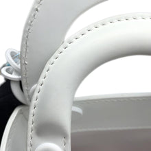 Load image into Gallery viewer, Dior Lady Dior Capsule Bag White Leather Plastic
