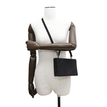 Load image into Gallery viewer, Ferragamo Top Handle 2way Bag Black21-9767 suede
