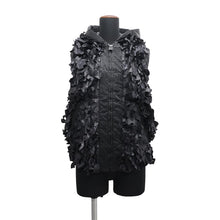 Load image into Gallery viewer, CHANEL Sports line hooded vest Size 38 BlackP36696 Polyurethane70% Nylon30%
