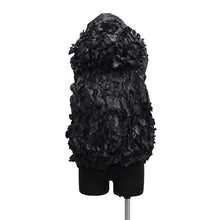 Load image into Gallery viewer, CHANEL Sports line hooded vest Size 38 BlackP36696 Polyurethane70% Nylon30%
