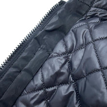 Load image into Gallery viewer, CHANEL Sports line hooded vest Size 38 BlackP36696 Polyurethane70% Nylon30%
