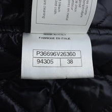 Load image into Gallery viewer, CHANEL Sports line hooded vest Size 38 BlackP36696 Polyurethane70% Nylon30%
