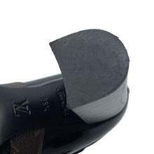 Load image into Gallery viewer, LOUIS VUITTON Star Trail Line Boots Noir Monogram Patent Leather Size 36 1/2
