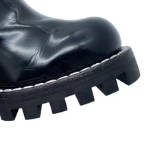 Load image into Gallery viewer, LOUIS VUITTON Star Trail Line Boots Noir Monogram Patent Leather Size 36 1/2
