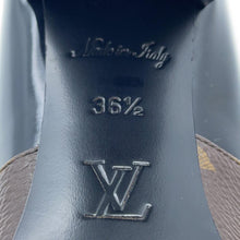 Load image into Gallery viewer, LOUIS VUITTON Star Trail Line Boots Noir Monogram Patent Leather Size 36 1/2
