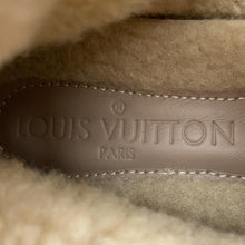 Load image into Gallery viewer, LOUIS VUITTON Monogram lace-up shoes Jasmin Flower Mouton suede Size 37 1/2
