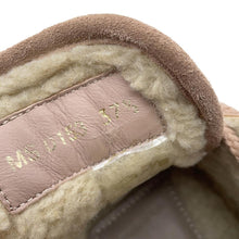 Load image into Gallery viewer, LOUIS VUITTON Monogram lace-up shoes Jasmin Flower Mouton suede Size 37 1/2
