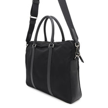Load image into Gallery viewer, PRADA 2way Briefcase BlackVA0871 Saffiano LeatherLeather Nylon
