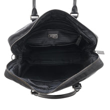 Load image into Gallery viewer, PRADA 2way Briefcase BlackVA0871 Saffiano LeatherLeather Nylon
