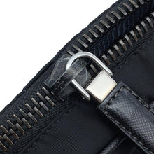 Load image into Gallery viewer, PRADA 2way Briefcase BlackVA0871 Saffiano LeatherLeather Nylon
