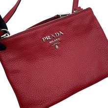 Load image into Gallery viewer, PRADA Shoulder Bag Red1BH046 Leather
