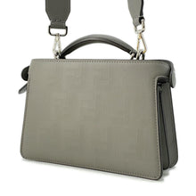 Load image into Gallery viewer, FENDI Peekaboo ICUXCross 2wayBag Gray7VA582 Leather
