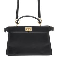 Load image into Gallery viewer, FENDI Peekaboo Iseeu East West 2way Bag Black8BN323 Leather
