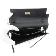 Load image into Gallery viewer, HERMES Kelly wallet long to go Black Epsom
