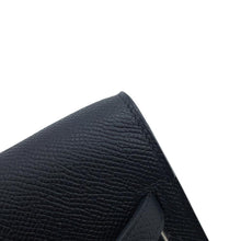 Load image into Gallery viewer, HERMES Kelly wallet long to go Black Epsom
