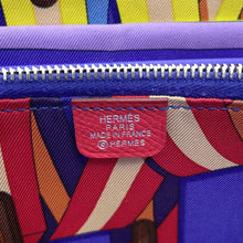 将图像加载到图库查看器中，HERMES Azap Long silk in Bougainvillier Epsom
