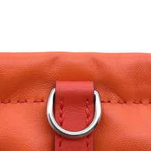 Load image into Gallery viewer, HERMES pillow phone case Orange Poppy/Blue France Lambskin
