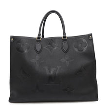 Load image into Gallery viewer, LOUIS VUITTON Onthego NoirM44925 Monogram Empreinte Leather Size GM

