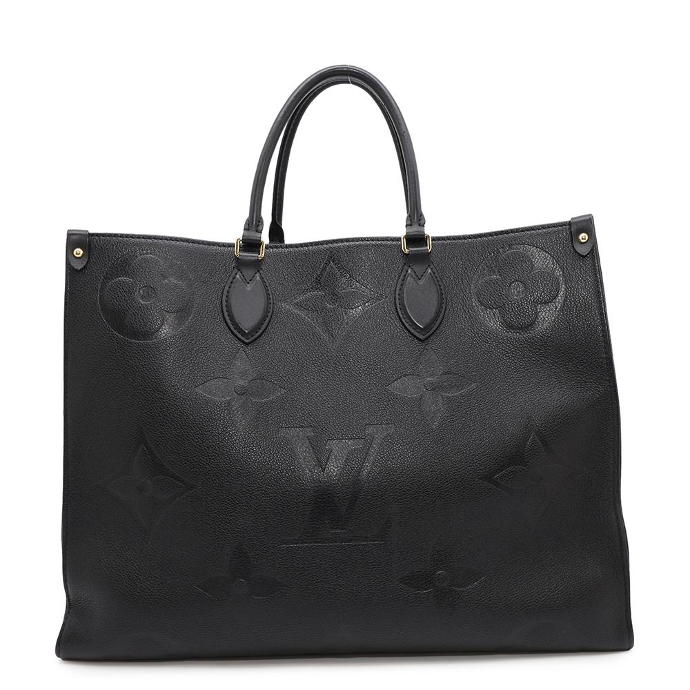 LOUIS VUITTON Onthego NoirM44925 Monogram Empreinte Leather Size GM