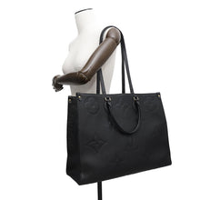 Load image into Gallery viewer, LOUIS VUITTON Onthego NoirM44925 Monogram Empreinte Leather Size GM
