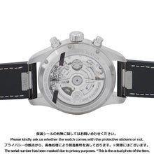 Load image into Gallery viewer, IWC Pilot&#39;s Watches Chronograph W41mm Stainless Steel Leather Blue DialIW388101
