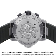 将图像加载到图库查看器中，IWC ★Aquatimer Chronograph Shark Limited Edition 500 pieces W44mm Stainless Steel Rubber Gray DialIW379506
