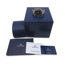 将图像加载到图库查看器中，SEIKO Grand Seiko Sports Collection Master Shop Exclusive W44mm Stainless Steel Black DialSBGE201
