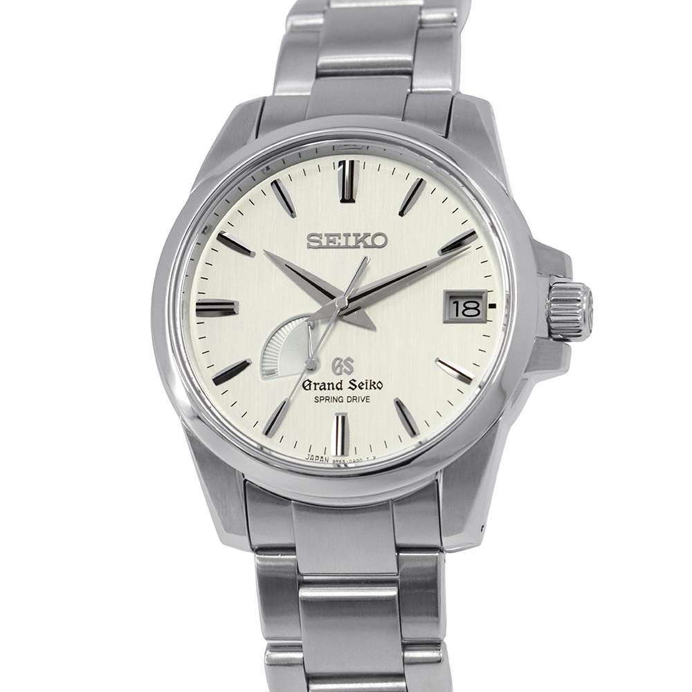 SEIKO Grand Seiko Spring Drive W39.4mm Stainless Steel Silver DialSBGA015