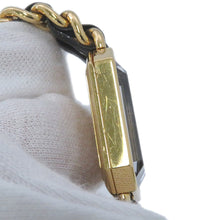 Load image into Gallery viewer, CHANEL Premiere S W20mm×H26ｍｍ Gold Plated Leather Black DialH0001
