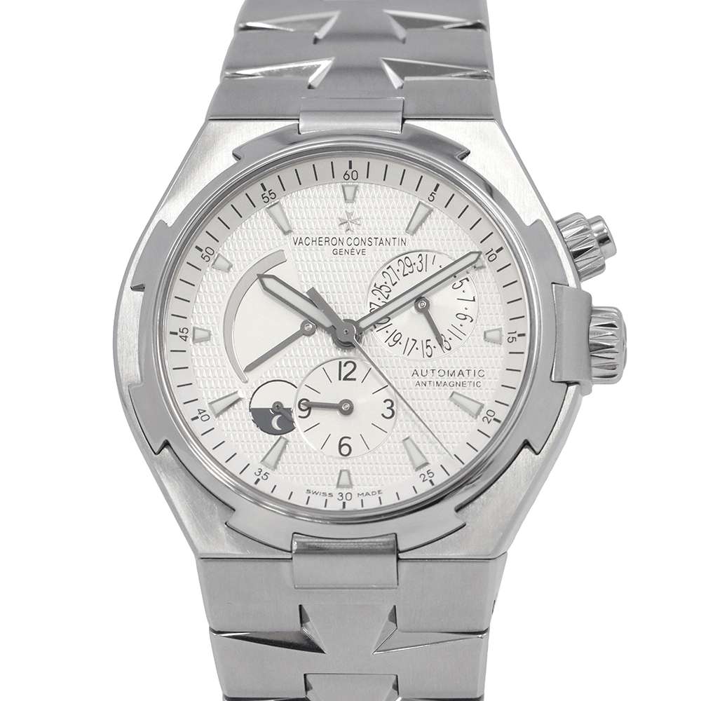 VACHERON CONSTANTIN Overseas dual time W42mm Stainless Steel Silver Dial47450/B01A-9226