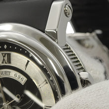将图像加载到图库查看器中，Breguet Marine II Large Date W40mm Stainless Steel Rubber Black Dial5817ST/92/5V8
