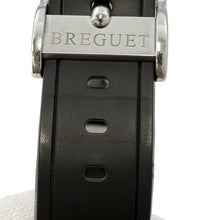 将图像加载到图库查看器中，Breguet Marine II Large Date W40mm Stainless Steel Rubber Black Dial5817ST/92/5V8
