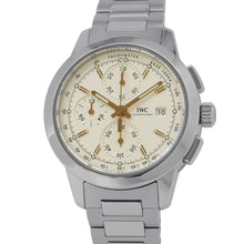 将图像加载到图库查看器中，IWC Ingenieur Chronograph W42.3mm Stainless Steel Silver DialIW380801
