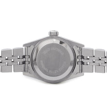 将图像加载到图库查看器中，ROLEX Datejust W24mm Stainless Steel K18WG White Dial67194
