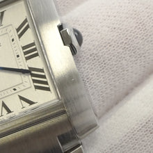Load image into Gallery viewer, CARTIER Tank francais W27mmxH32mm Stainless Steel Silver DialWSTA0074
