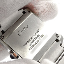 Load image into Gallery viewer, CARTIER Tank francais W27mmxH32mm Stainless Steel Silver DialWSTA0074
