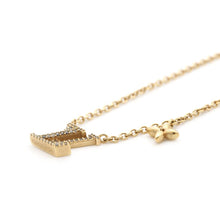Load image into Gallery viewer, LOUIS VUITTON Collier LV Iconic Necklace GoldM00596 Metal Rhinestone
