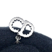 Load image into Gallery viewer, Dior choker Black Metal Velour
