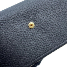 将图像加载到图库查看器中，LOUIS VUITTON Portefeuille Capucine Compact Noir/Hot pinkM62157 Taurillon Leather
