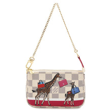 Load image into Gallery viewer, LOUIS VUITTON Mini Pochette Accessoires BeigeN62200 Damier Azur
