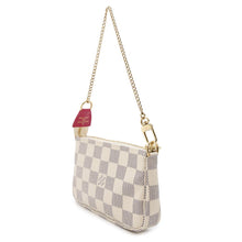 Load image into Gallery viewer, LOUIS VUITTON Mini Pochette Accessoires BeigeN62200 Damier Azur
