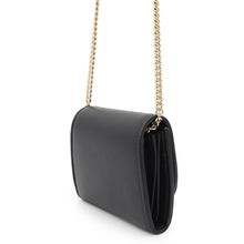 将图像加载到图库查看器中，GUCCI Interlocking G Blondie Chain Wallet Black725219 Leather
