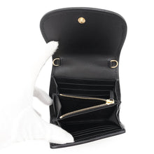 将图像加载到图库查看器中，GUCCI Interlocking G Blondie Chain Wallet Black725219 Leather
