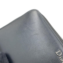 将图像加载到图库查看器中，Dior Dior HOMME Zip Around Chozai Cloth Black2UFBC011XLA Leather
